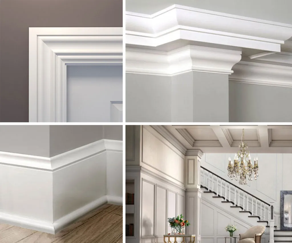 Craft mouldings examples
